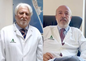 Los doctores Jesús Castiñeiras (izqda) y Ernesto Sánchez (dcha)